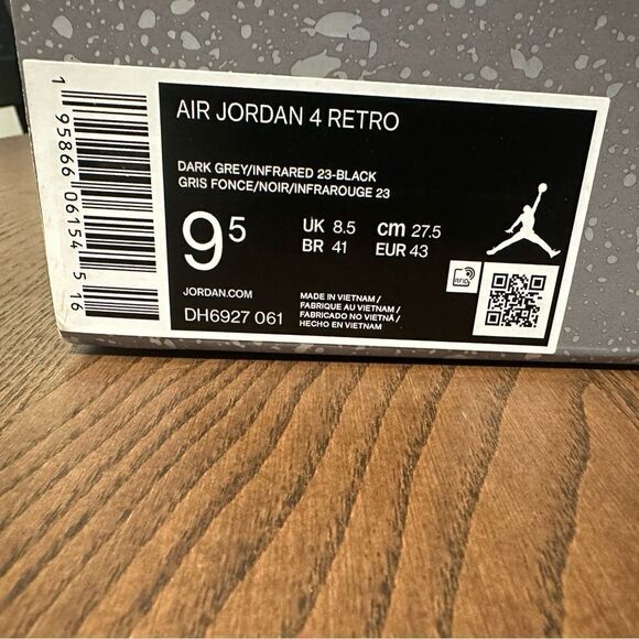 Jordan infrared 4s - Picture 2 of 9